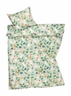 Liinavaatteet|Moomin Arabia Kukkaloisto-pussilakanasetti 150 x 210 cm MULTICOLOR