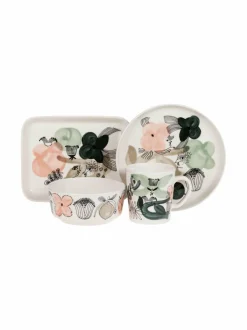 Lautaset & Kulhot|Arabia Kukkamaa-lautanen 19 cm GREEN