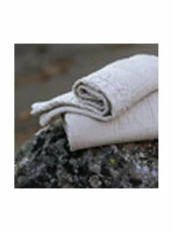 Kylpyhuonetekstiilit|Lapuan Kankurit Kuohu-pyyhe 81 WHITE-LINEN