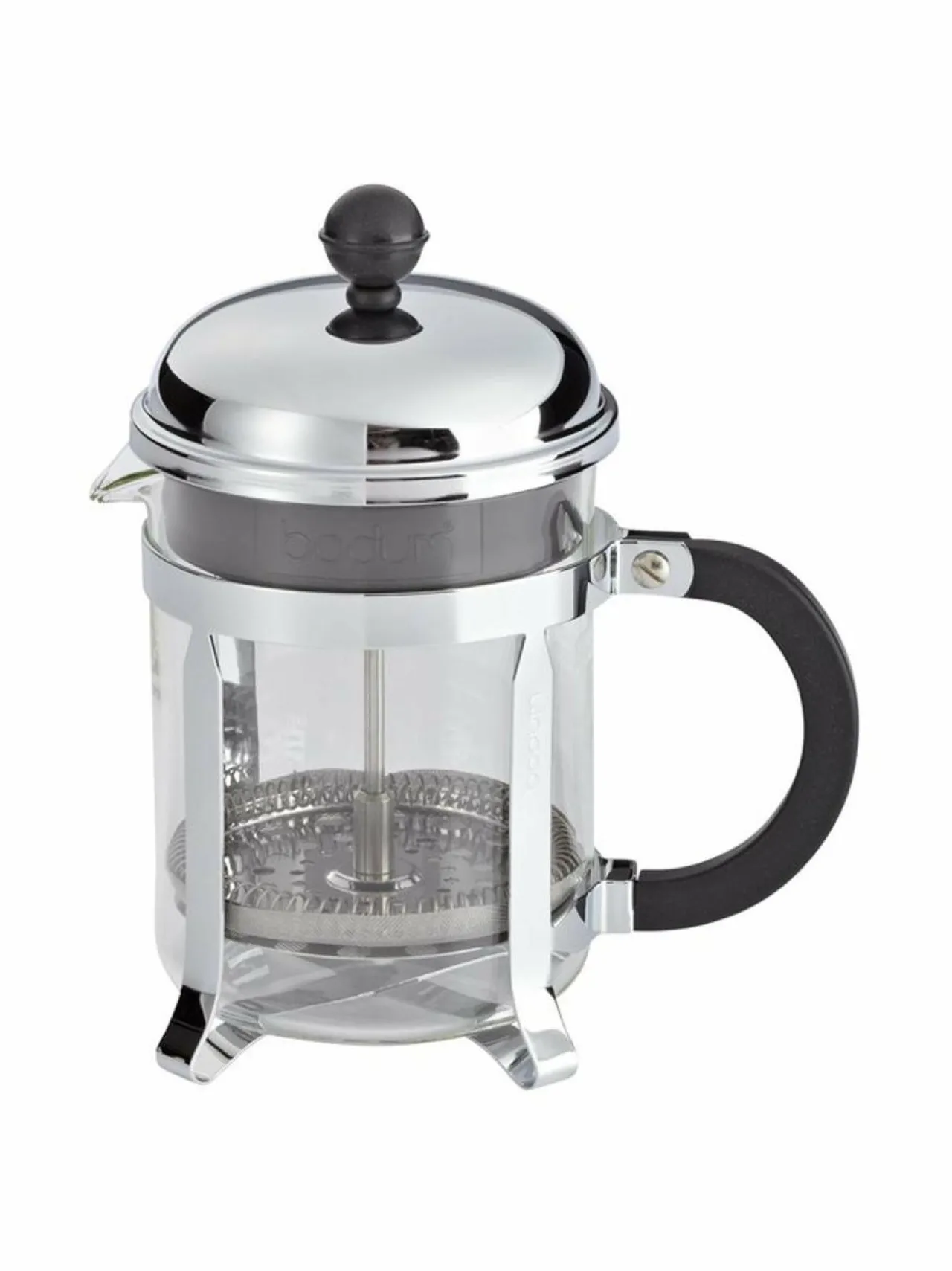Tee, Kahvi & Vesi|Bodum 4-kupin Chambord-kahvinkeitin LASI/TERÄS