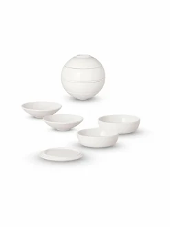 Astiasarjat|Villeroy & Boch La Petite Boule Iconic -astiasarja 5-osainen VALKOINEN