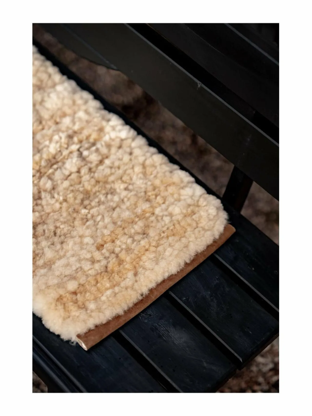 Huovat & Päiväpeitot|Shepherd Lagan-istuinalusta 30 x 80 cm CHESTNUT