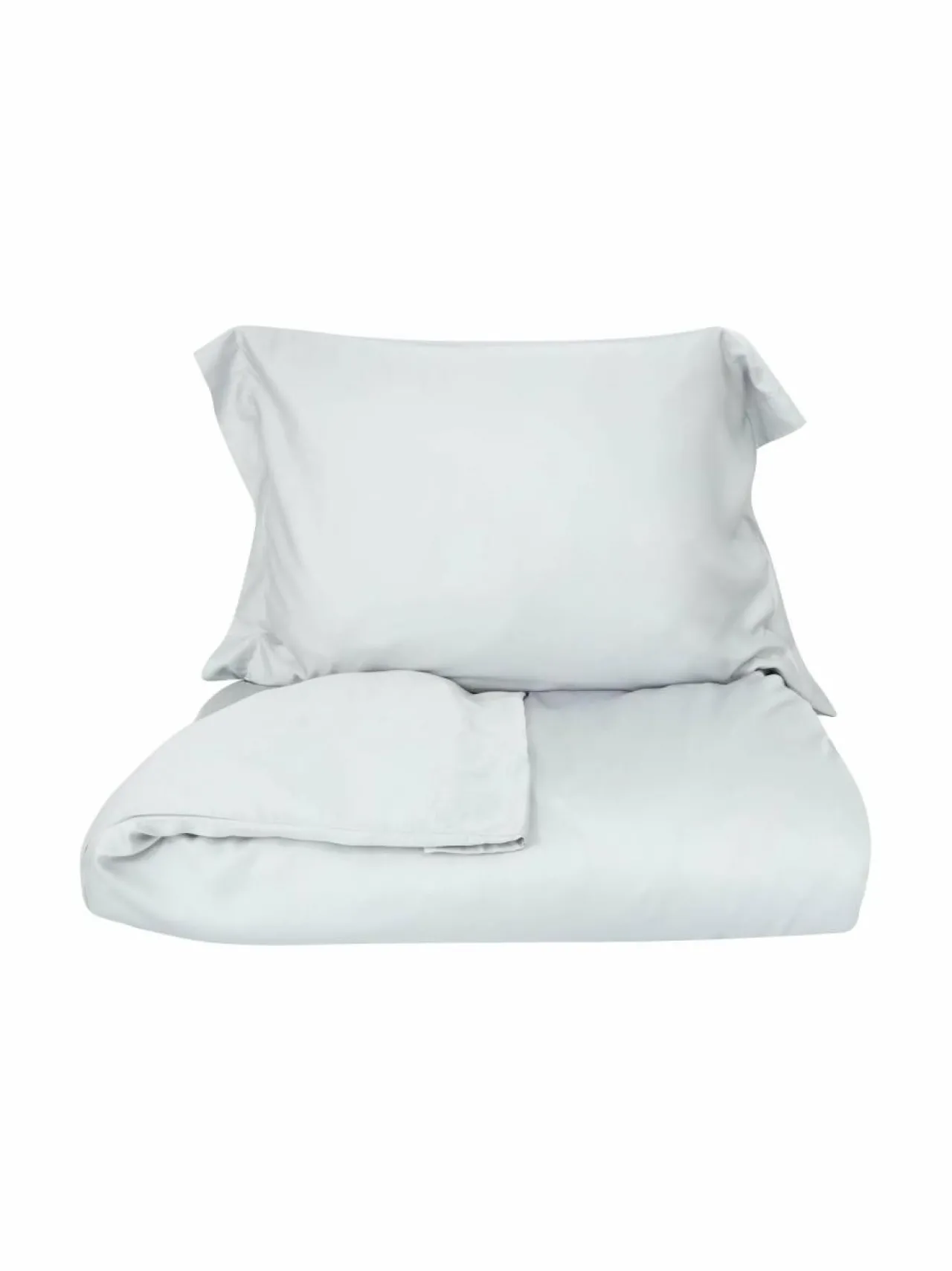 Liinavaatteet|Villa Stockmann Lago-pussilakana bambusatiinista SOFT GRAY