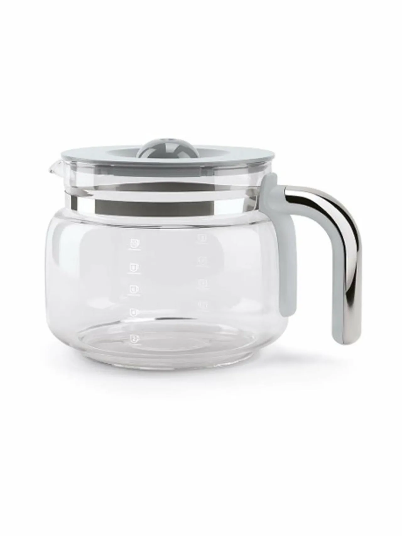 Kahvin- & Vedenkeittimet|Smeg Lasikarahvi kahvinkeittimeen TRANSPARENT