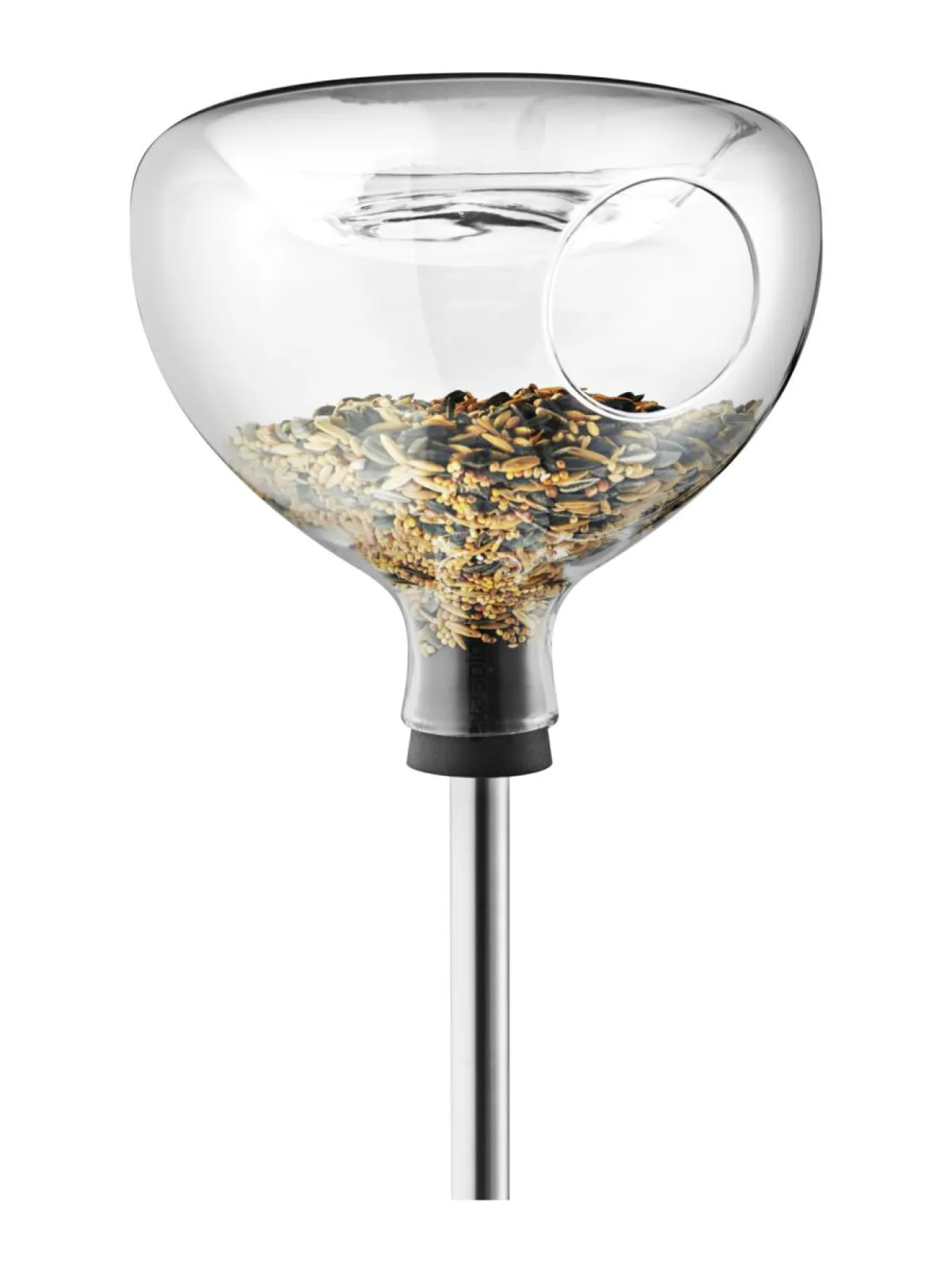 Puutarhakoristeet|Eva Solo Outdoor Lasinen lintulauta ja -kylpy LÄPINÄKYVÄ