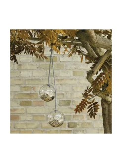 Puutarhakoristeet|Eva Solo Outdoor Lasiset lintupallot Ø 9,5 cm, 2 kpl LÄPINÄKYVÄ