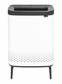 Pyykkihuolto|Brabantia Laundry Bin -pyykkikori, 2x45L WHITE