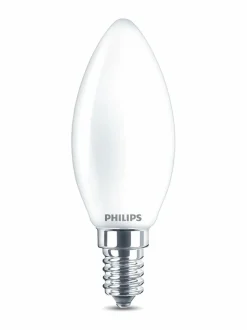 Lamput|Philips LED Classic 4,3 W B35 E14 -kynttilälamppu WHITE