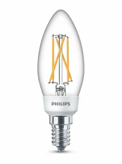 Lamput|Philips LED SceneSwitch 40W E14 Flame Warm -lamppu WHITE