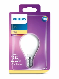Lamput|Philips LEDClassic 2,2W (25W) P45 E14 -mainoslamppu WHITE