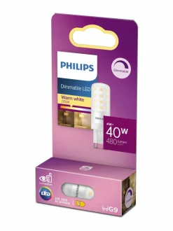 Lamput|Philips LED-lamppu 40W CLEAR