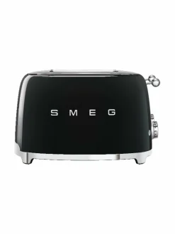 Leivänpaahtimet|Smeg Leivänpaahdin, 4 viipaleelle BLACK