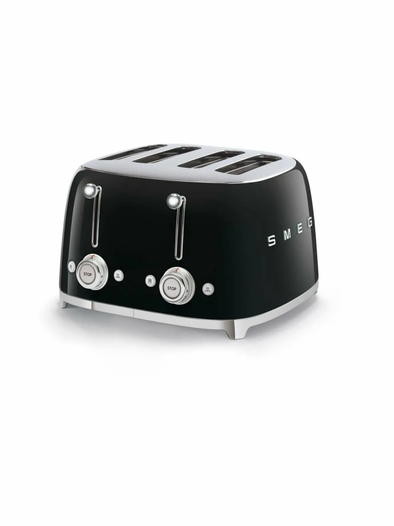 Leivänpaahtimet|Smeg Leivänpaahdin, 4 viipaleelle BLACK