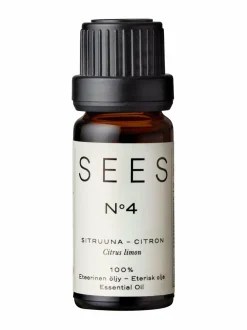 Huonetuoksut & Tuoksukynttilät|Sees Lemon-eteerinen öljy 10 ml