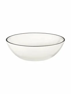 Lautaset & Kulhot|Asa Ligne Noir -kulho 11,5 cm VALKOINEN