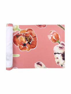 Huovat & Päiväpeitot|Pentik Lilia-kaitaliina 43 x 160 cm ORANGE