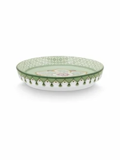 Tarjoiluastiat|PIP Studio Lily & Lotus - teepussin alunen 9 cm LIGHT GREEN