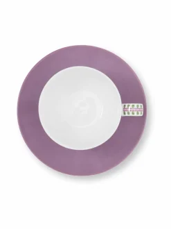 Mukit & Kupit & Asetit|PIP Studio Lily&Lotus -kuppi ja lautanen 280 ml LILAC