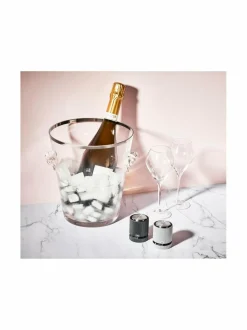 Baari- & Viinitarvikkeet|Peugeot Line Champagne Stopper -kuohuviinipullon sulkija DARK GREY
