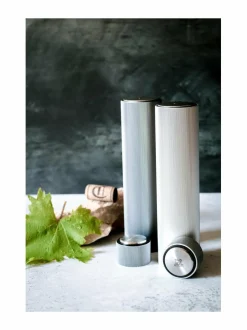 Baari- & Viinitarvikkeet|Peugeot Line Electronic Wine Bottle Opener Aluminium -elektroninen viinipullonavaaja LIGHT GREY