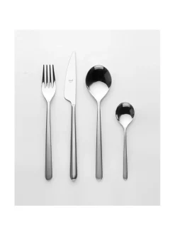 Aterimet & Tarjoiluvälineet|Mepra Linea Frozen aterinsetti 24 osaa