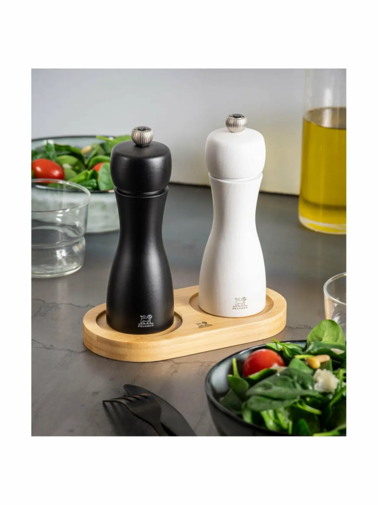 Keittiötarvikkeet|Peugeot Linea-myllyalusta BEIGE