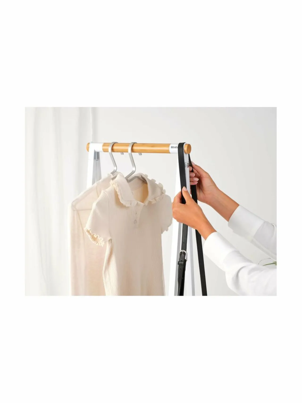 Pyykkihuolto|Brabantia Linn Compact -vaateteline WHITE