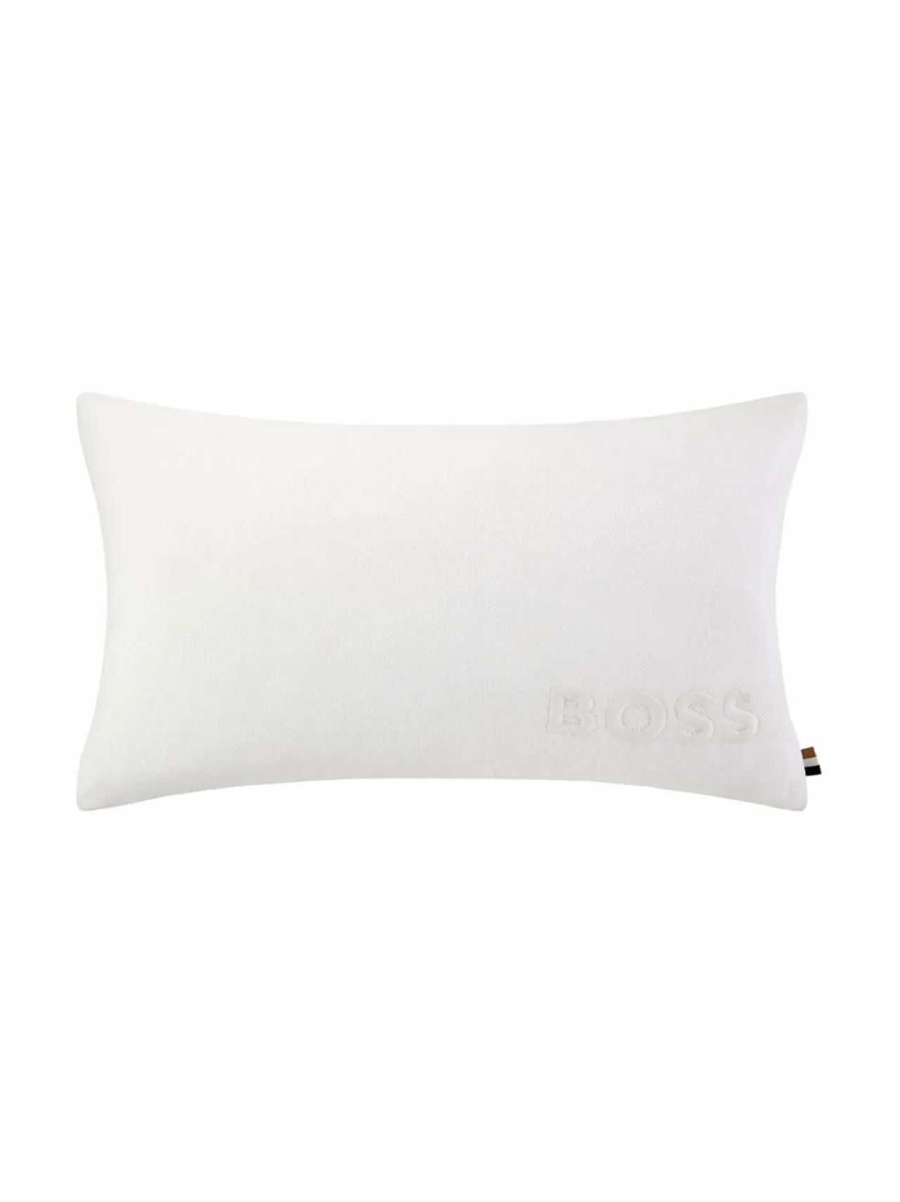 Sisustustyynyt|Hugo Boss Lino Bold Logo -tyynynpäällinen 33 x 57 cm MILK