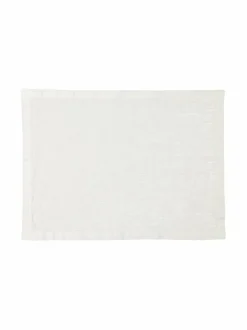 Keittiö- & Kattaustekstiilit|Casa Stockmann Lino-pellavatabletti 36 x 48 cm VALKOINEN