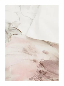 Liinavaatteet|Villa Stockmann Livia-pussilakana SOFT WHITE/ROSY COMBO