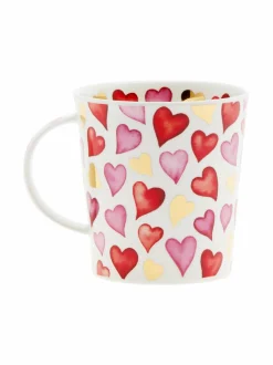 Mukit & Kupit & Asetit|Dunoon Lomond Lovehearts Red -muki 320 ml MULTICOLOR