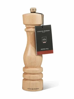 Keittiötarvikkeet|Cole & Mason London -pippurimylly, 22cm NATURAL BEECH