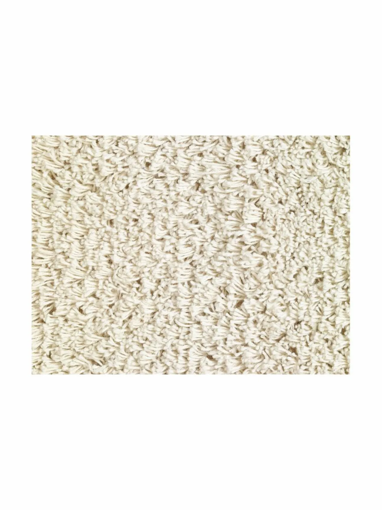 Matot|Roots living Long Pile Linen -pellavamatto WHITE