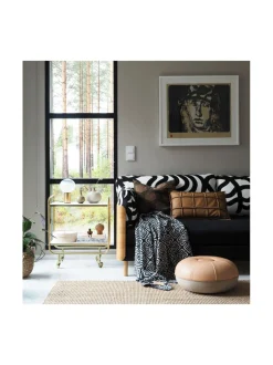 Huovat & Päiväpeitot|MIIKO Louhi-viltti TUMMA HARMAA