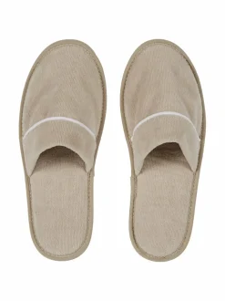 Kylpyhuonetekstiilit|Villa Stockmann Lounge-tohvelit WASHED SAND