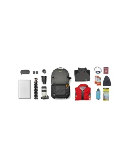 Kamerat|Lowepro Fastpack BP 250 AW III kamerareppu - Harmaa