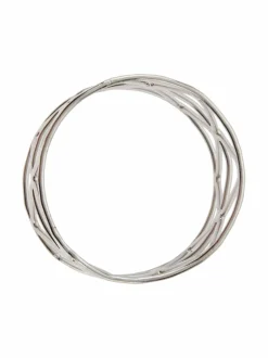 Keittiö- & Kattaustekstiilit|Villa Stockmann Lucy-lautasliinarengas SILVER