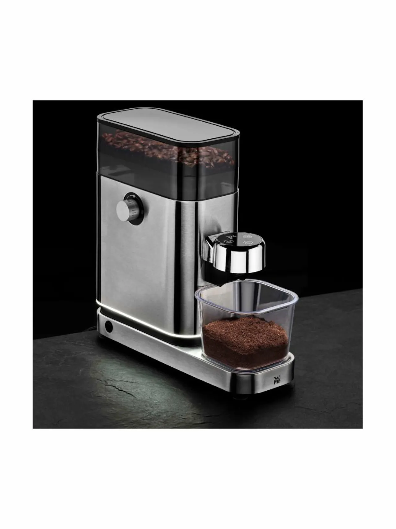 Kahvin- & Vedenkeittimet|WMF Lumero-kahvimylly STEEL