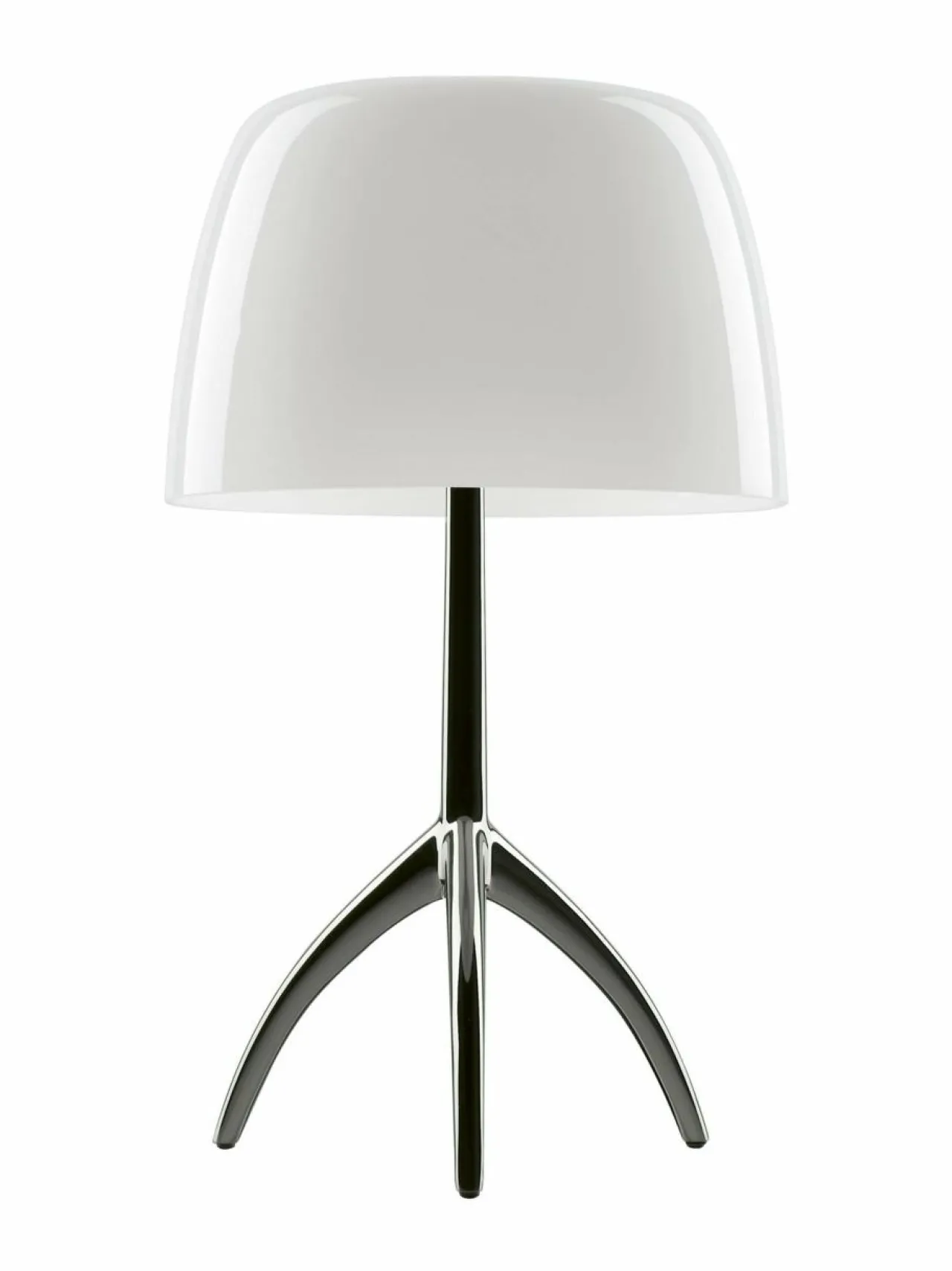 Pöytävalaisimet|Foscarini Lumiere Piccola -pöytävalaisin VALKOINEN/ALUMIINI