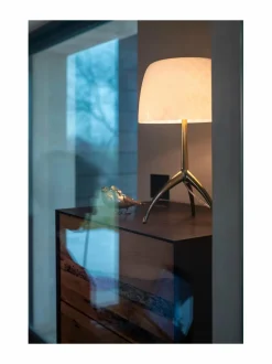 Pöytävalaisimet|Foscarini Lumiere-himmennettävä pöytävalaisin CHAMPAGNE/PASTILLES