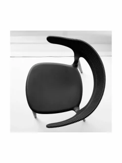 Tuolit & Jakkarat|Muubs Luna Stripe -tuoli 51 x 77 x 51 cm BLACK