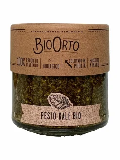 Suolaiset Delituotteet|BioOrto Luomu-lehtikaalipesto 180 g