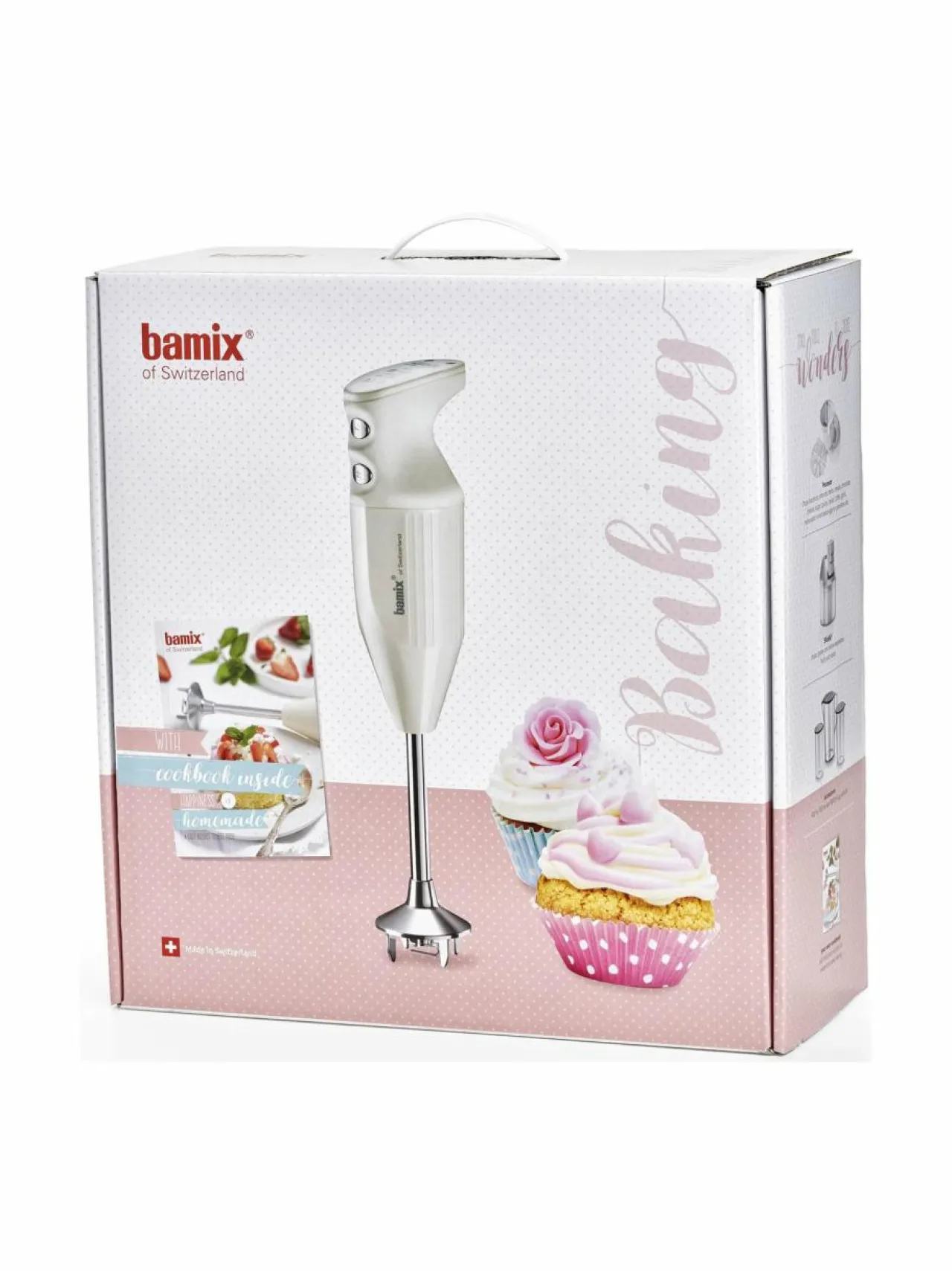 Vatkaimet & Sekoittimet|Bamix M200 Baking -pakkaus VALKOINEN