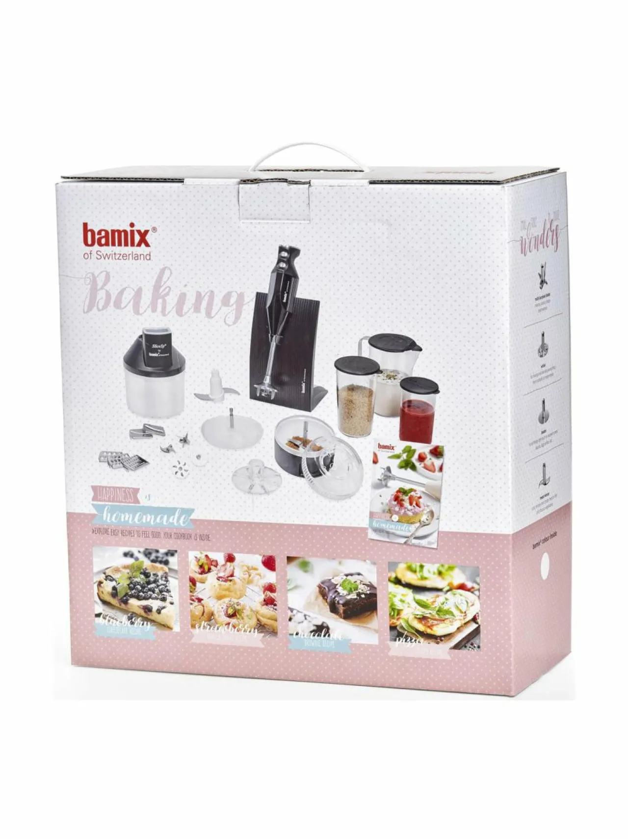 Vatkaimet & Sekoittimet|Bamix M200 Baking -pakkaus VALKOINEN