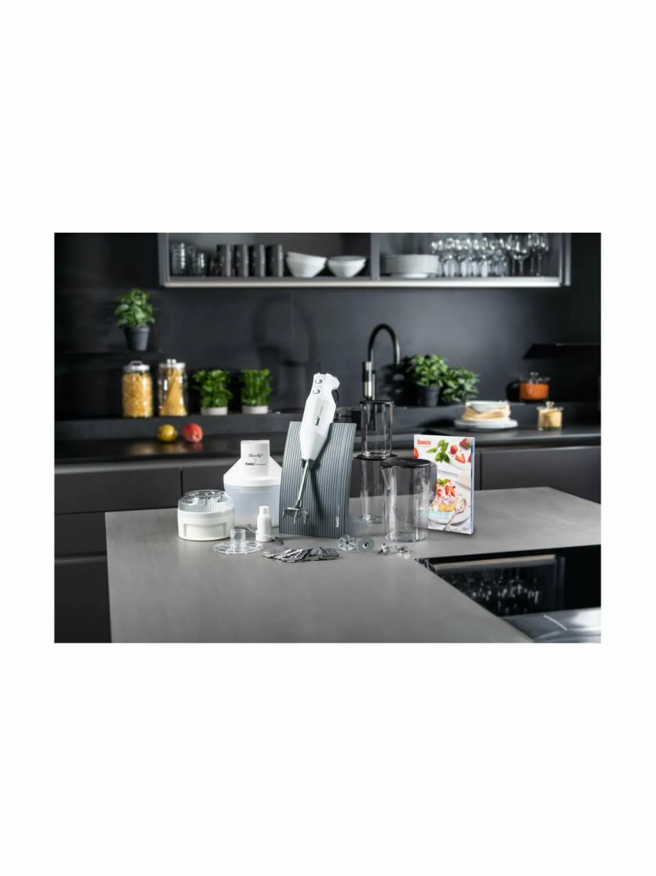 Vatkaimet & Sekoittimet|Bamix M200 Baking -pakkaus VALKOINEN