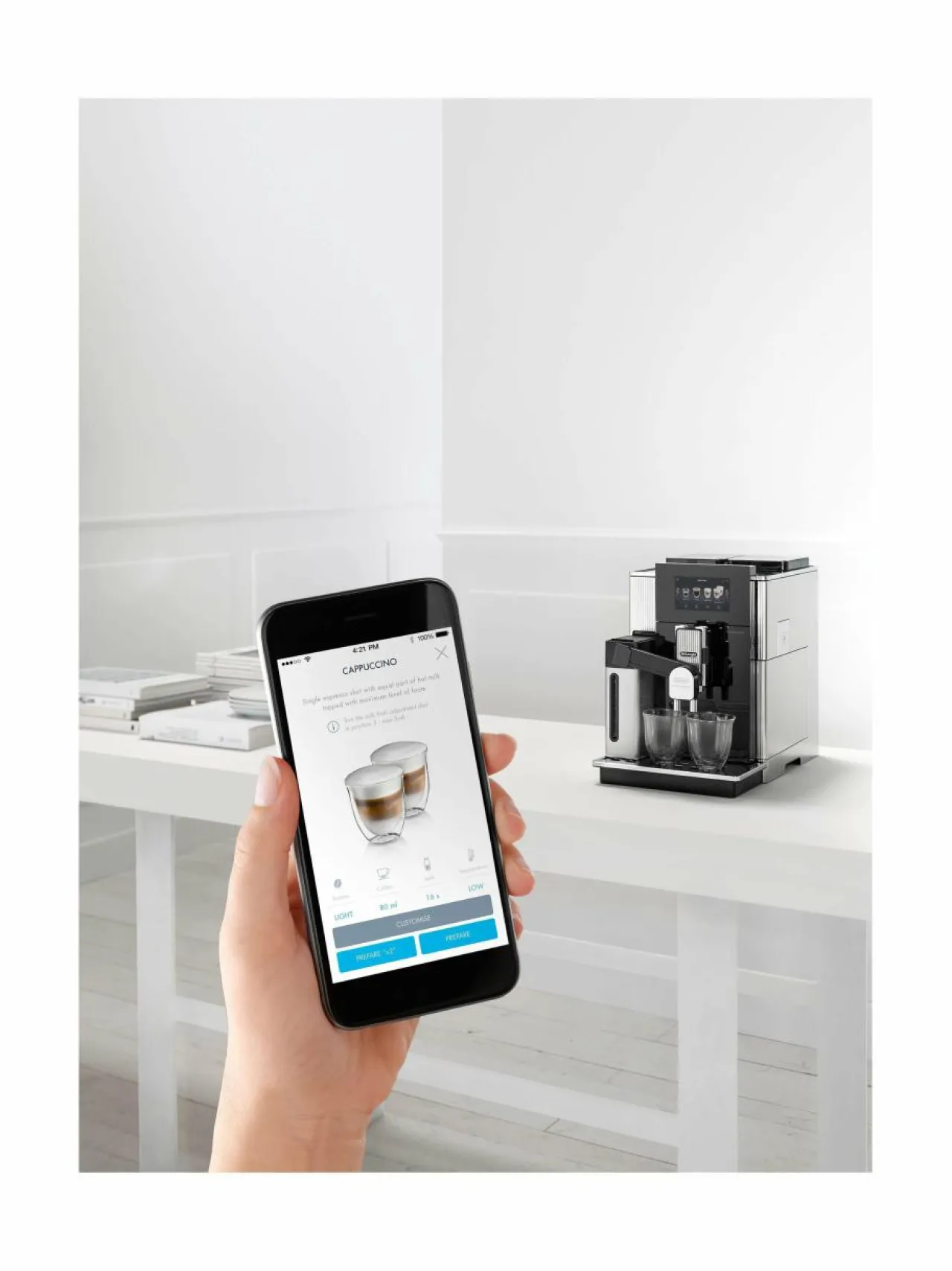 Kahvin- & Vedenkeittimet|Delonghi Maestosa EPAM960.75.GLM -kahviautomaatti BLACK