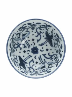 Lautaset & Kulhot|Tokyo Design Studio Maizuru-posliinikulho 400 ml BLUE/WHITE