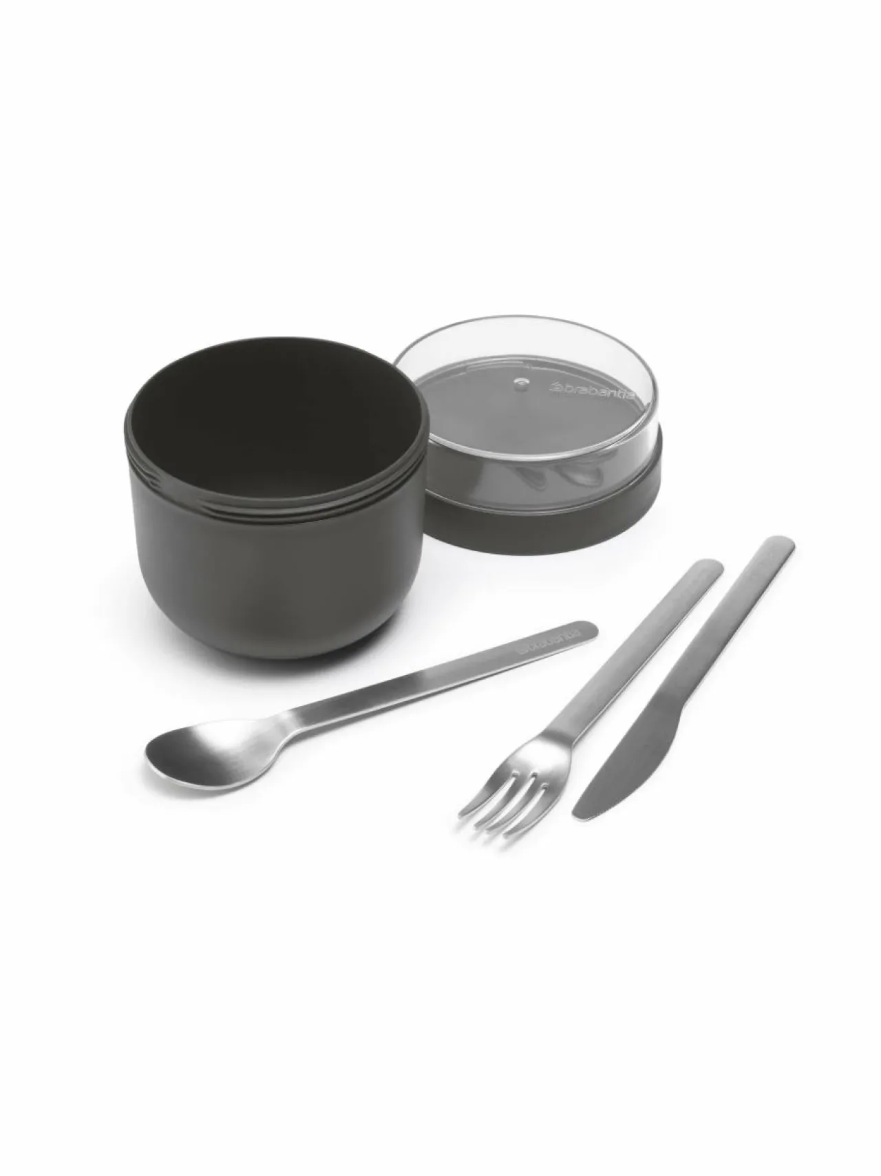 Grillit & Grillitarvikkeet|Keittiötarvikkeet|Brabantia Make & Take -kulho 0,5 l DARK GREY