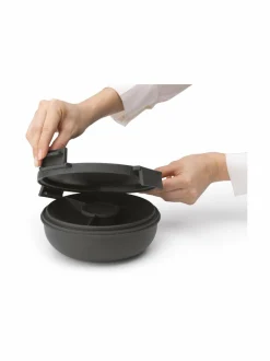 Grillit & Grillitarvikkeet|Keittiötarvikkeet|Brabantia Make & Take -salaattikulho 1,3 l DARK GREY