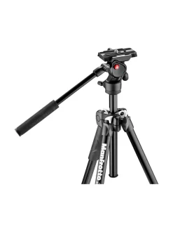 Kamerat|Manfrotto 290 Light alumiinijalusta + 400AH -videopää